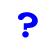 question mark graphical icon