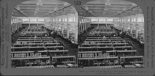 Making Rubber Boots and Shoes, Akron, Ohio